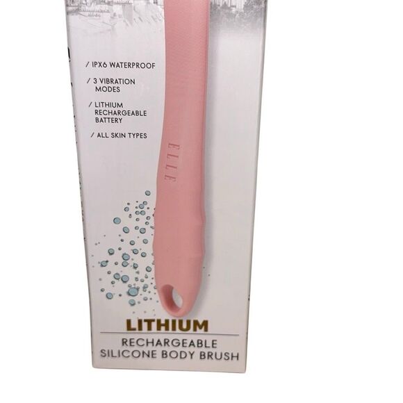 ELLE Gentle Skin Cleanser Dead Skin Removal for Smooth Skin Body Scrubber NEW - Picture 4 of 6